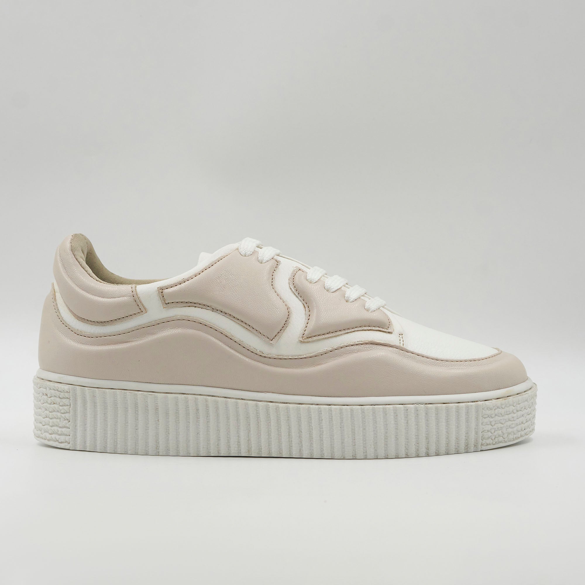 Blush store platform sneakers