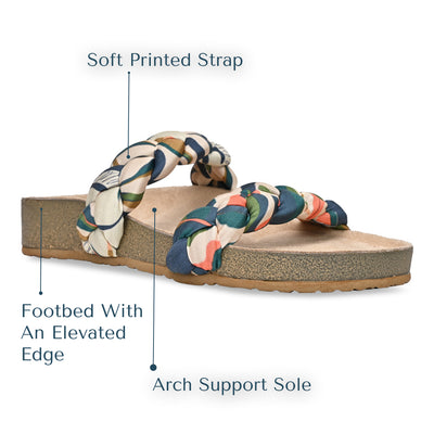Multi Knotted Two Strap Sliders