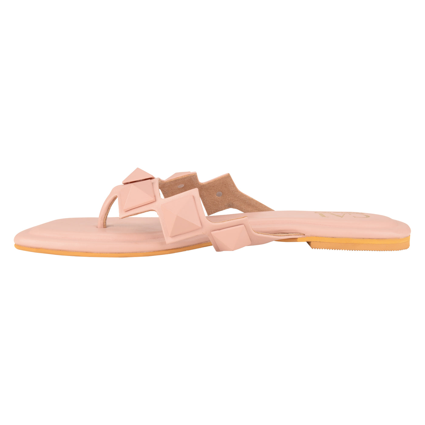 Studded Slip On Pink Flats online
