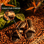 Leo Crossover Black Flats