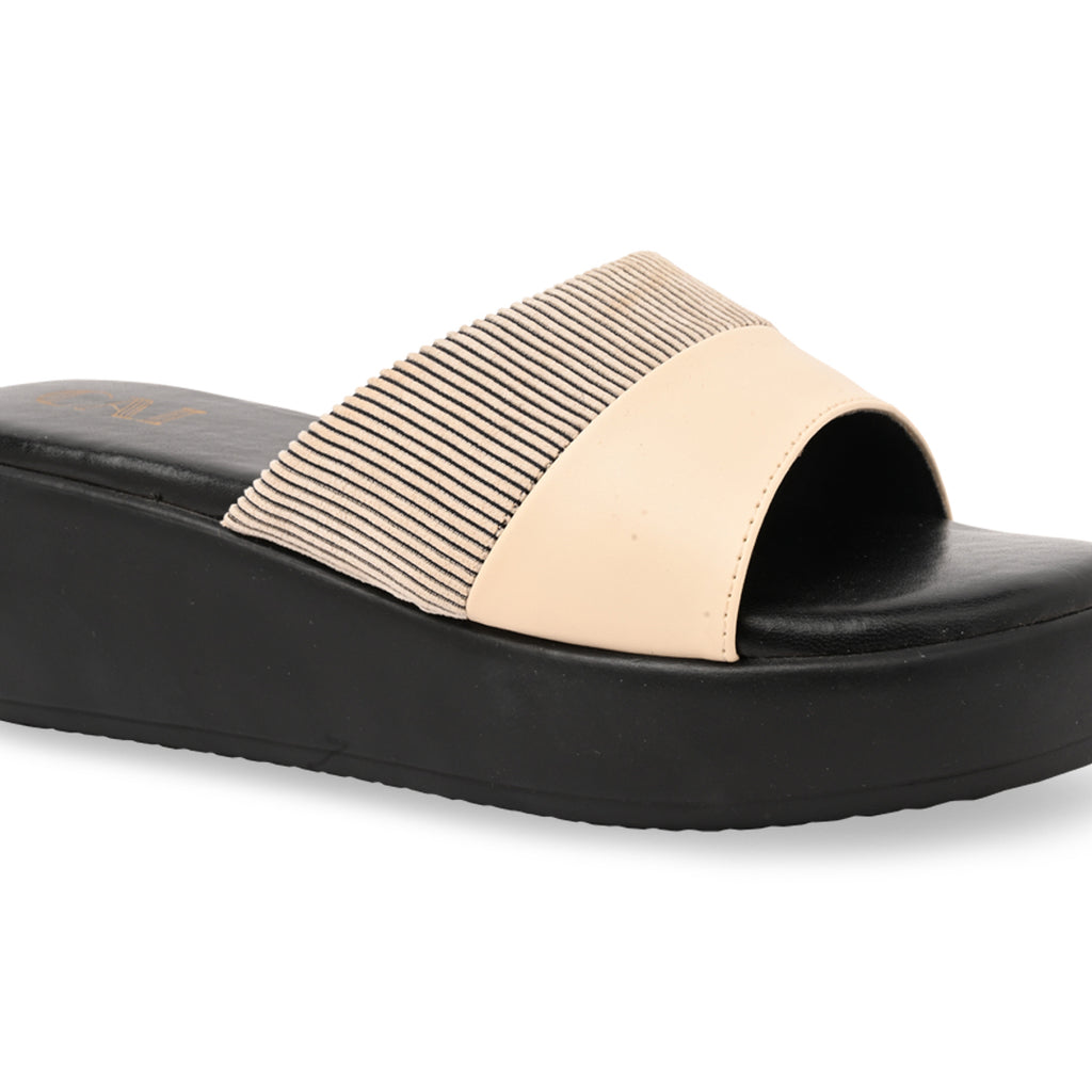 Corduroy Black Platform