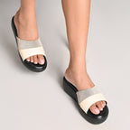 Corduroy Black Platform