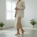 Dual Nude Mary Jane Heels