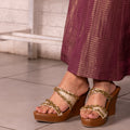 Golden Mirage Wedge