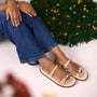 Beaded Bloom Strap Slider