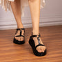 Ring Strap Black Platform