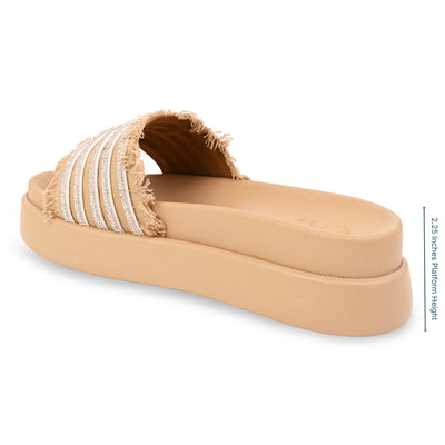 Diamond Laced Canvas Platform