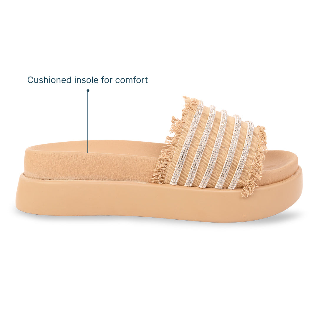 Diamond Laced Canvas Platform