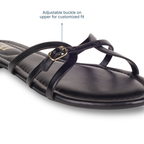 CrossLine Black Flats