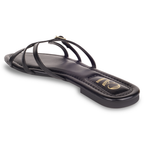 CrossLine Black Flats