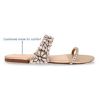 Twilight Glimmer Gold Flats