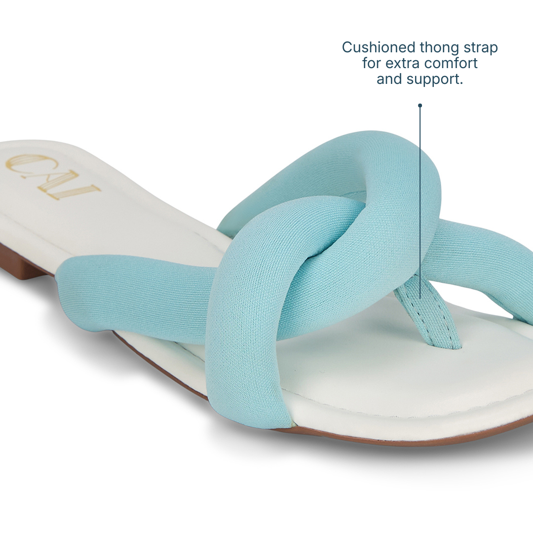CloudKnot Blue Flats