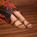 Golden Stone Tan Slides