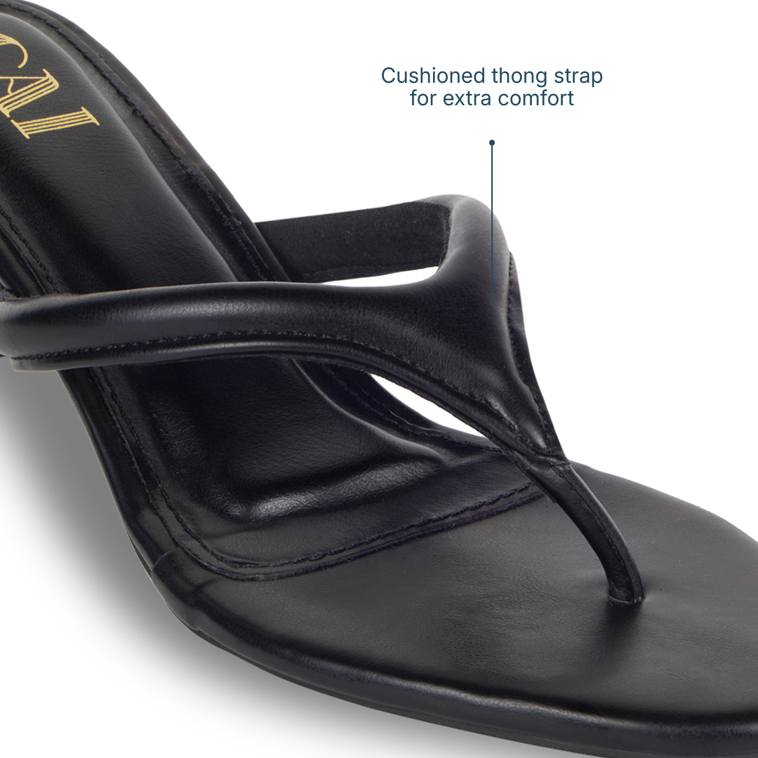 Crest Black Heels