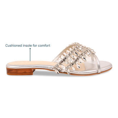 Multi Cascade Silver Flats