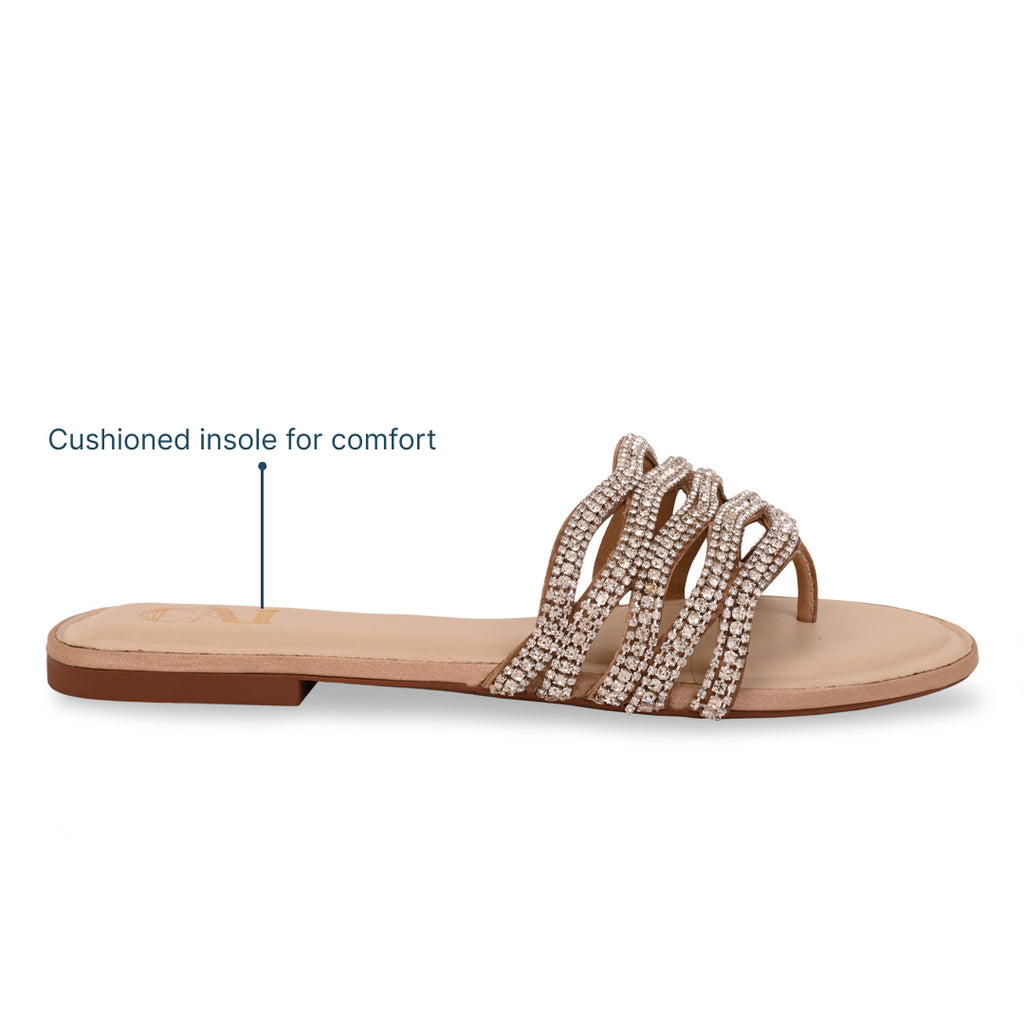 Wavy Shimmer Flat