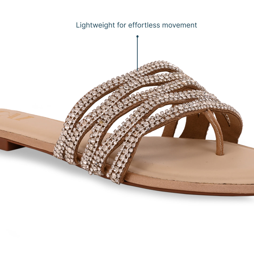 Wavy Shimmer Flat