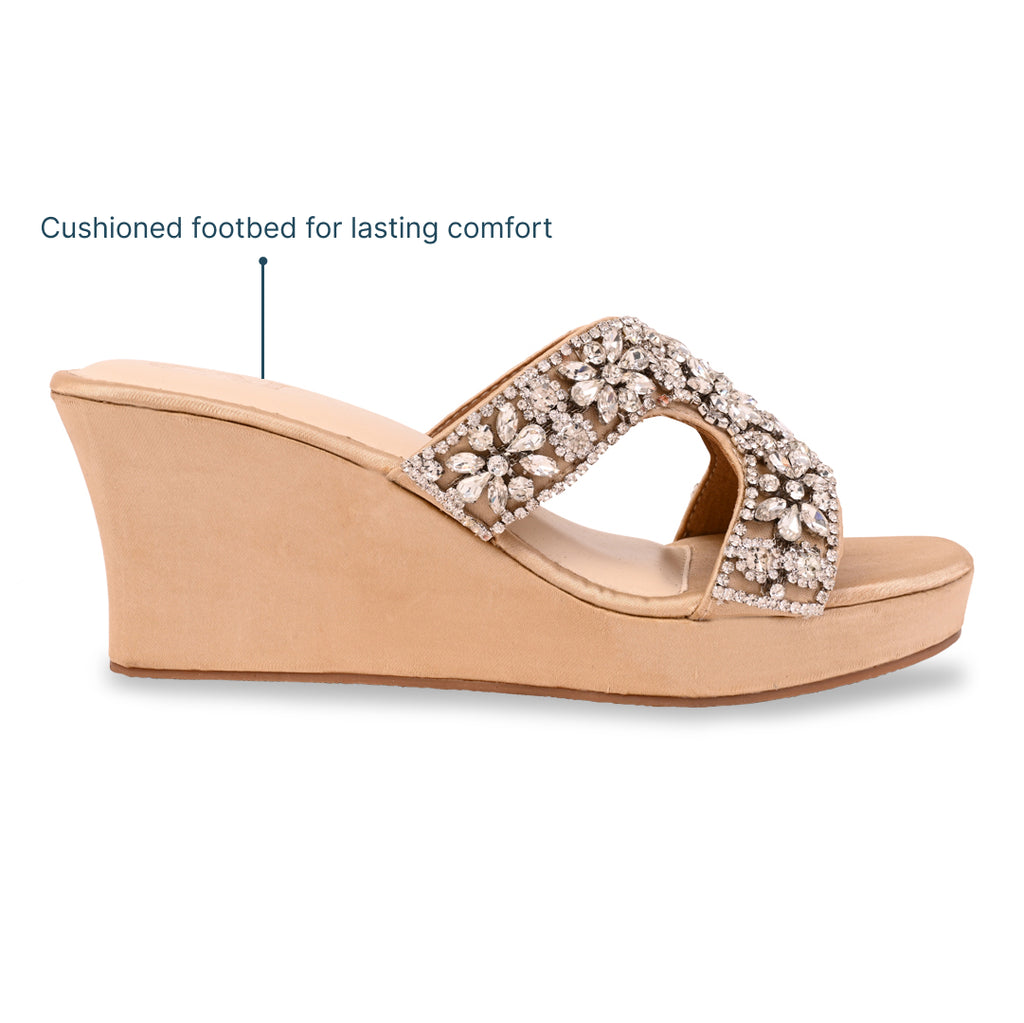 Intertwine Jewel Wedge