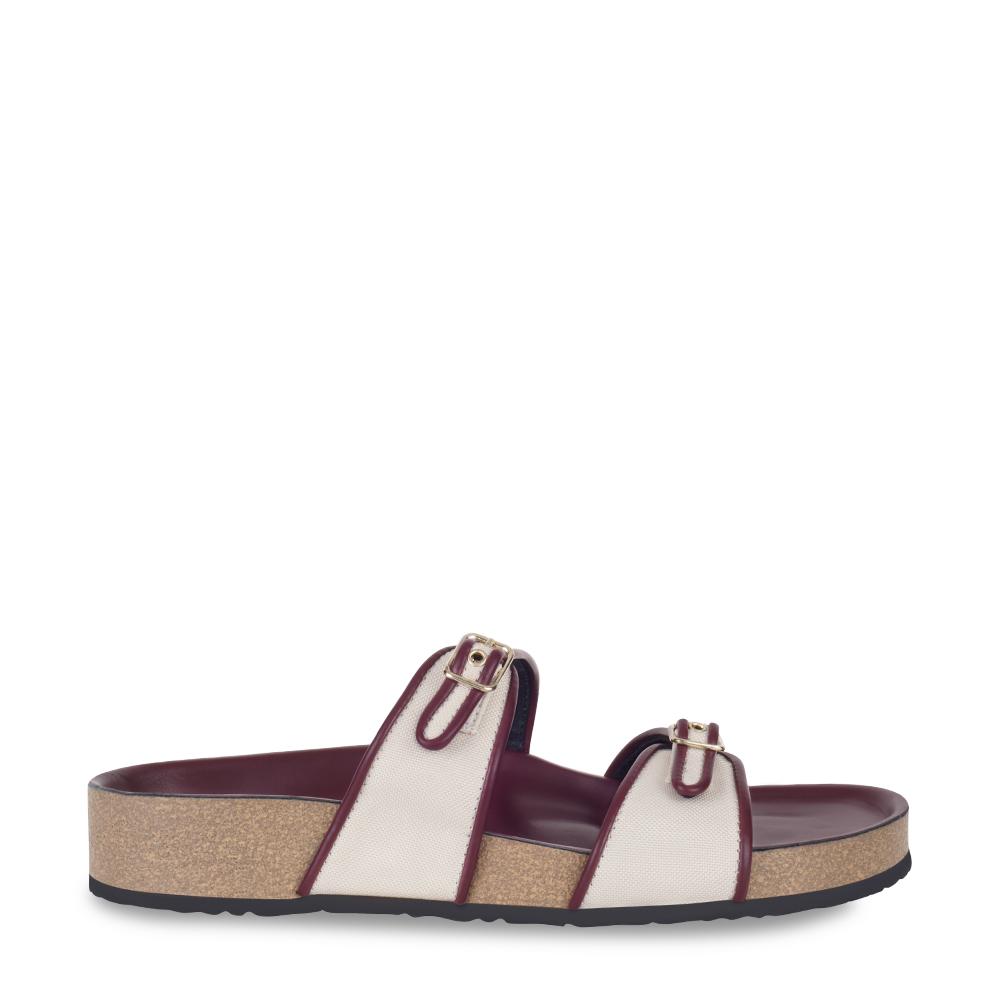 Wine Canvas Two Strap Slider