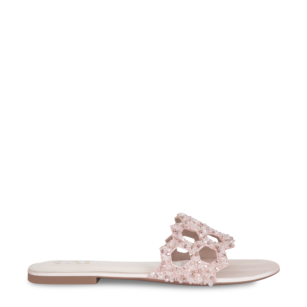 Mosaic Blush Flats