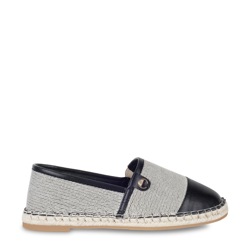 Canvas Black Espadrille