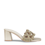 Mosaic Gold Heels