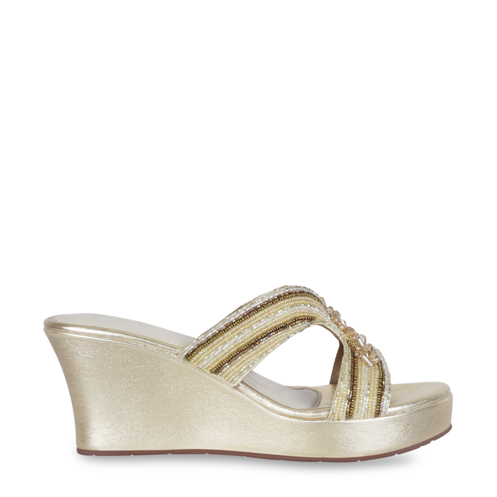 Lustre Gold Wedge
