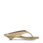 Lehere Kitten Gold Heel