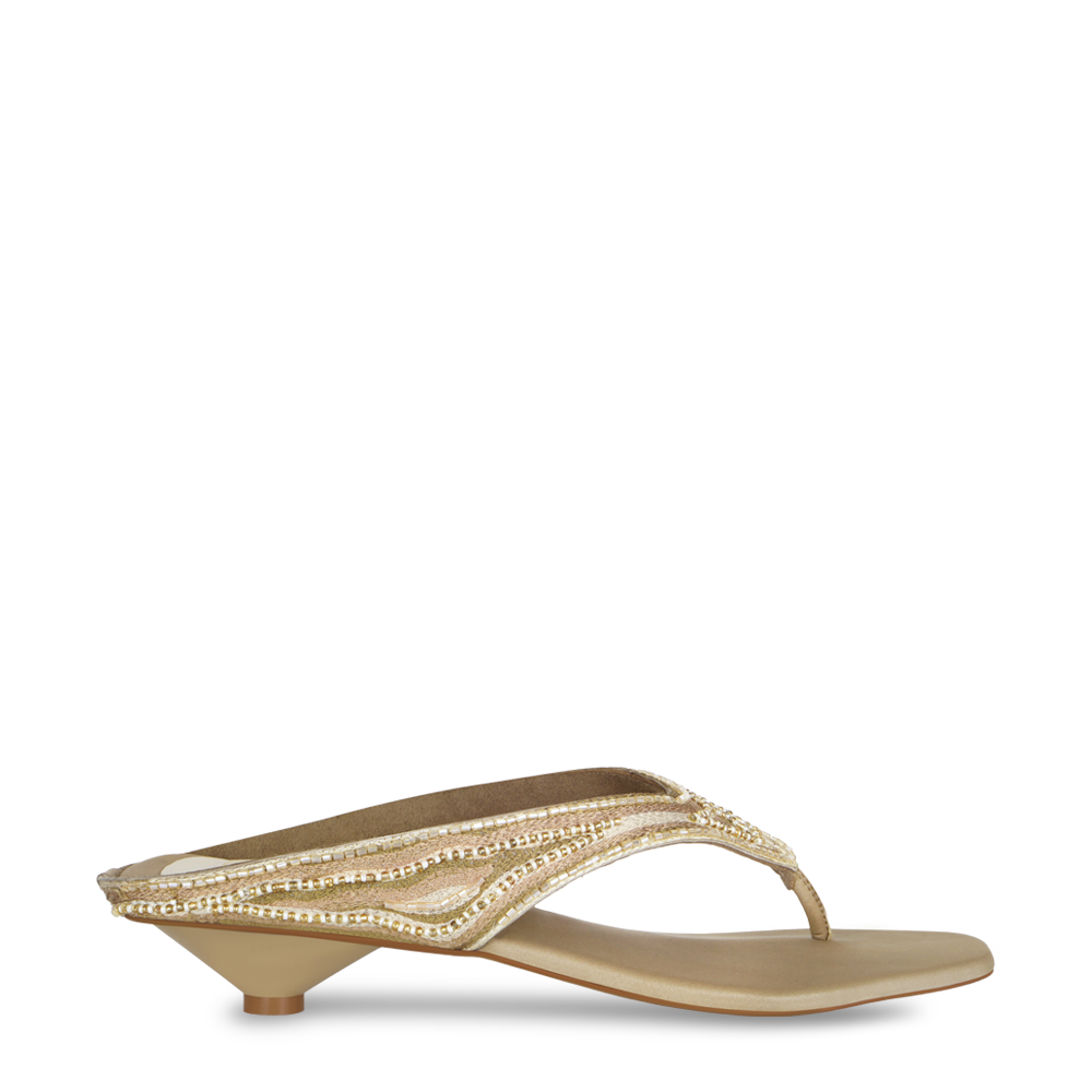 Lehere Kitten Gold Heel