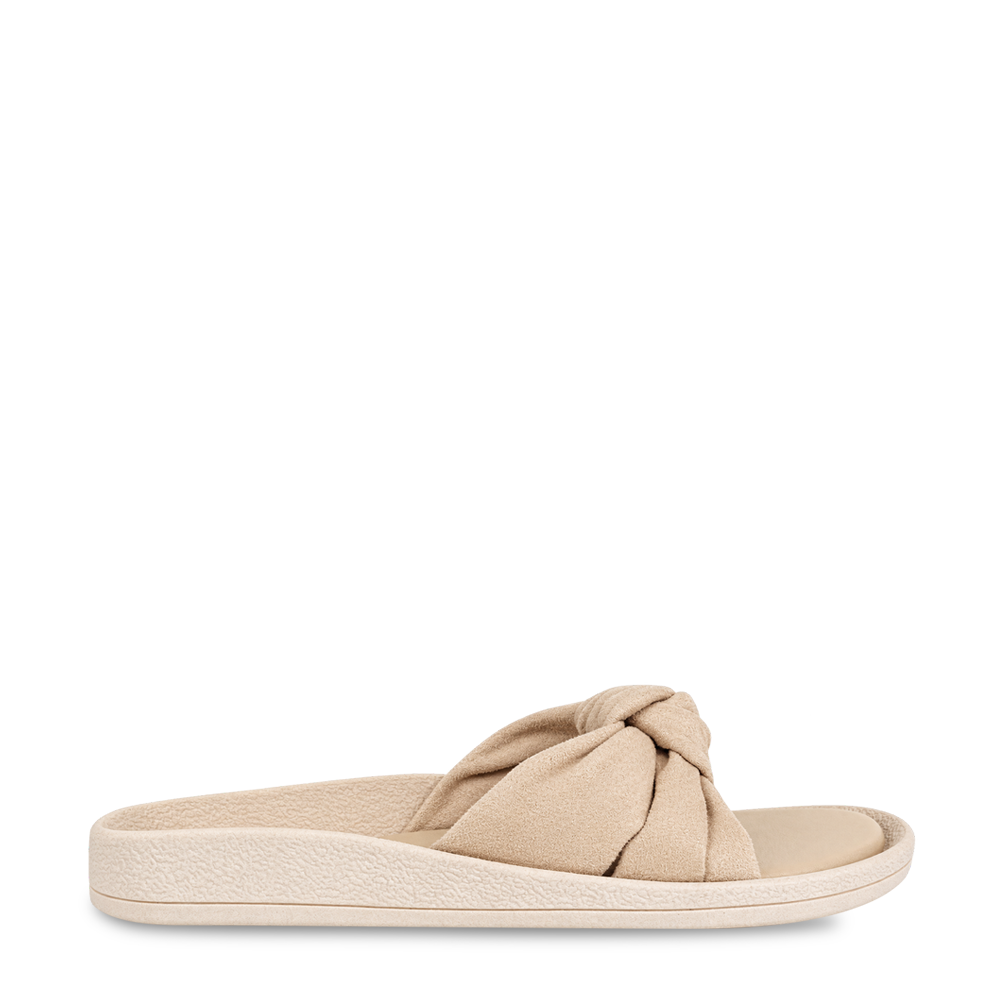 Knot Me Beige Slides