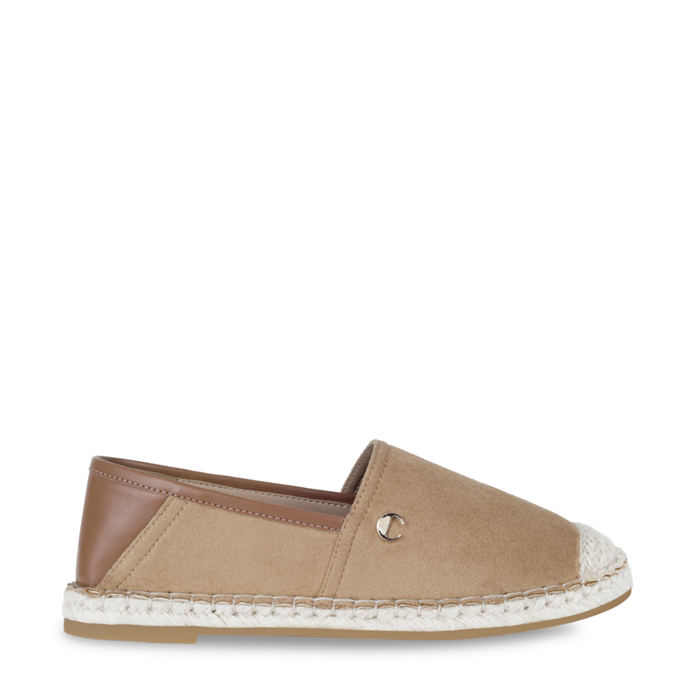 Tan Suede Espadrille