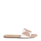 Geometric Canvas Peach Flats