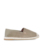 Olive Green Suede Espadrille