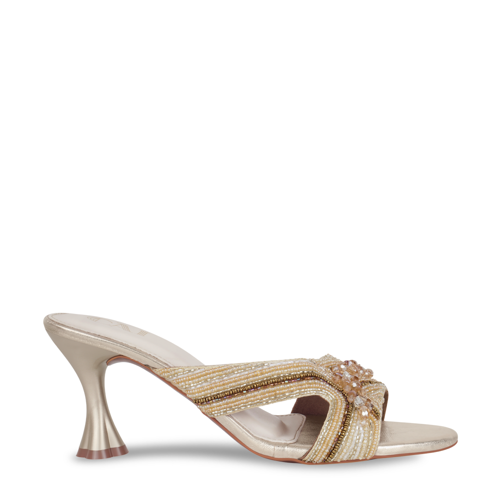 Lustre Gold Heels