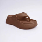 Mocha Mousse Thong Slides