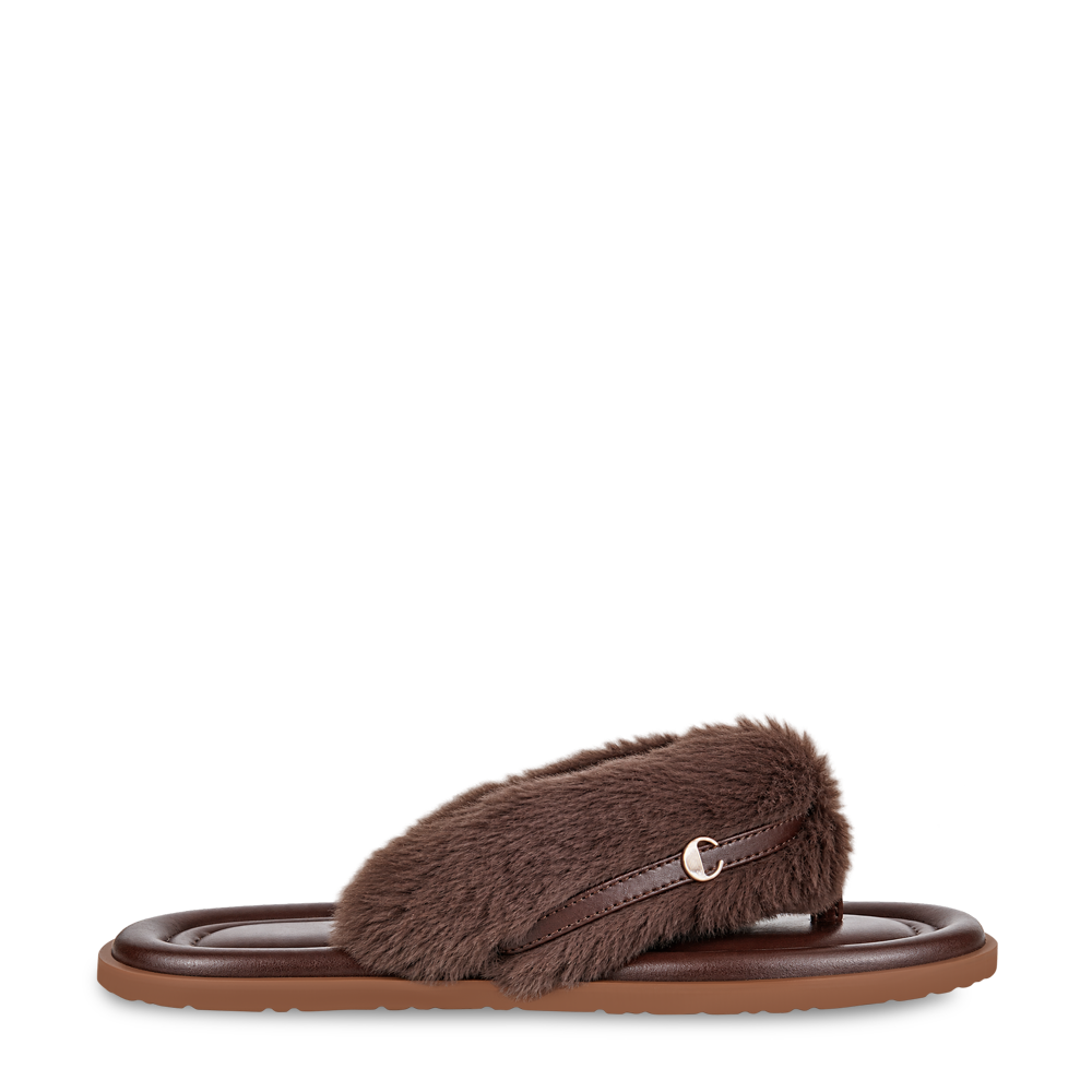 Mocha Fuzzy Flats