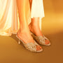Leheré Gold Heels