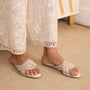 Swirled in Gold And Silver Flats