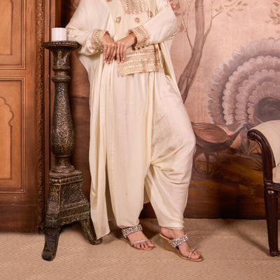 Twilight Glimmer Rosegold Wedge