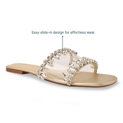 Embellished Cascade Flats