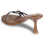 Crossline Tan Heels