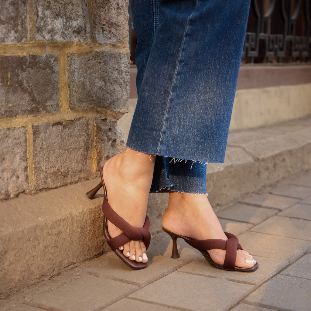 CloudKnot Mocha Heels