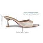 Timeless Gold Heels