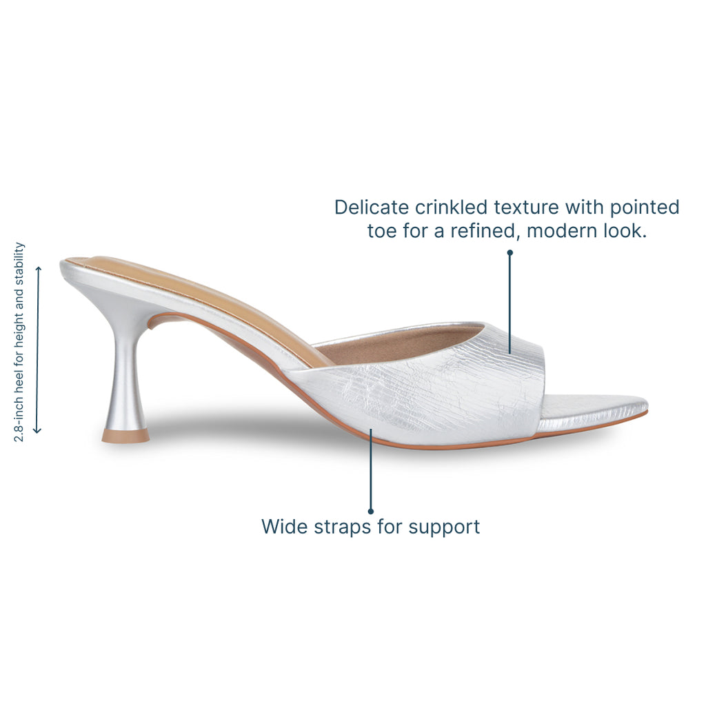 Timeless Silver Heels