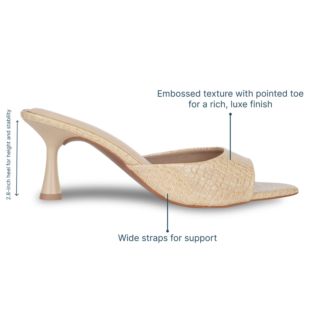 Timeless Beige Heels