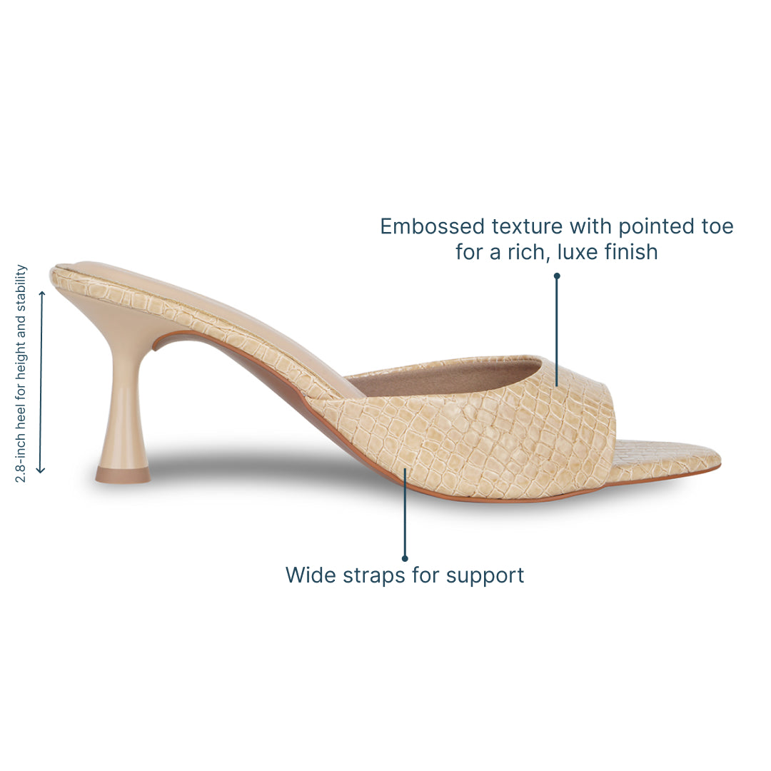 Timeless Beige Heels