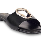 Glim Black Flats