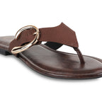 Luna Brown Flats