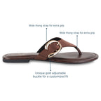 Luna Brown Flats