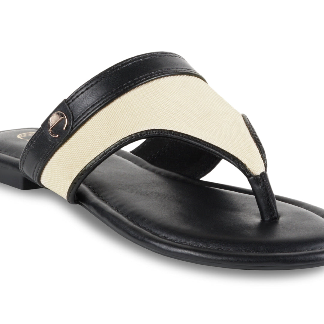 Trine Black Flats